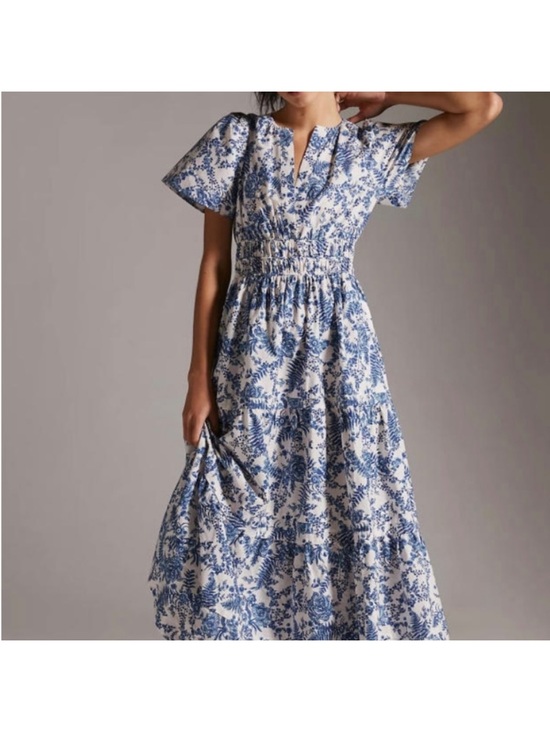 Anthropologie Dresses & Skirts - Anthropologie somerset dress, xs blue floral